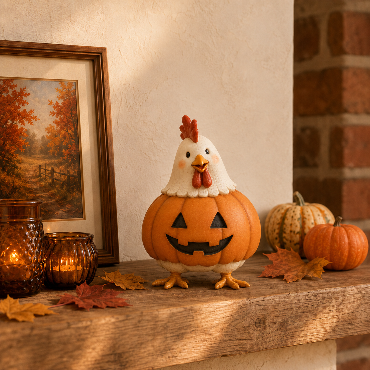 Halloween Chicken Decor