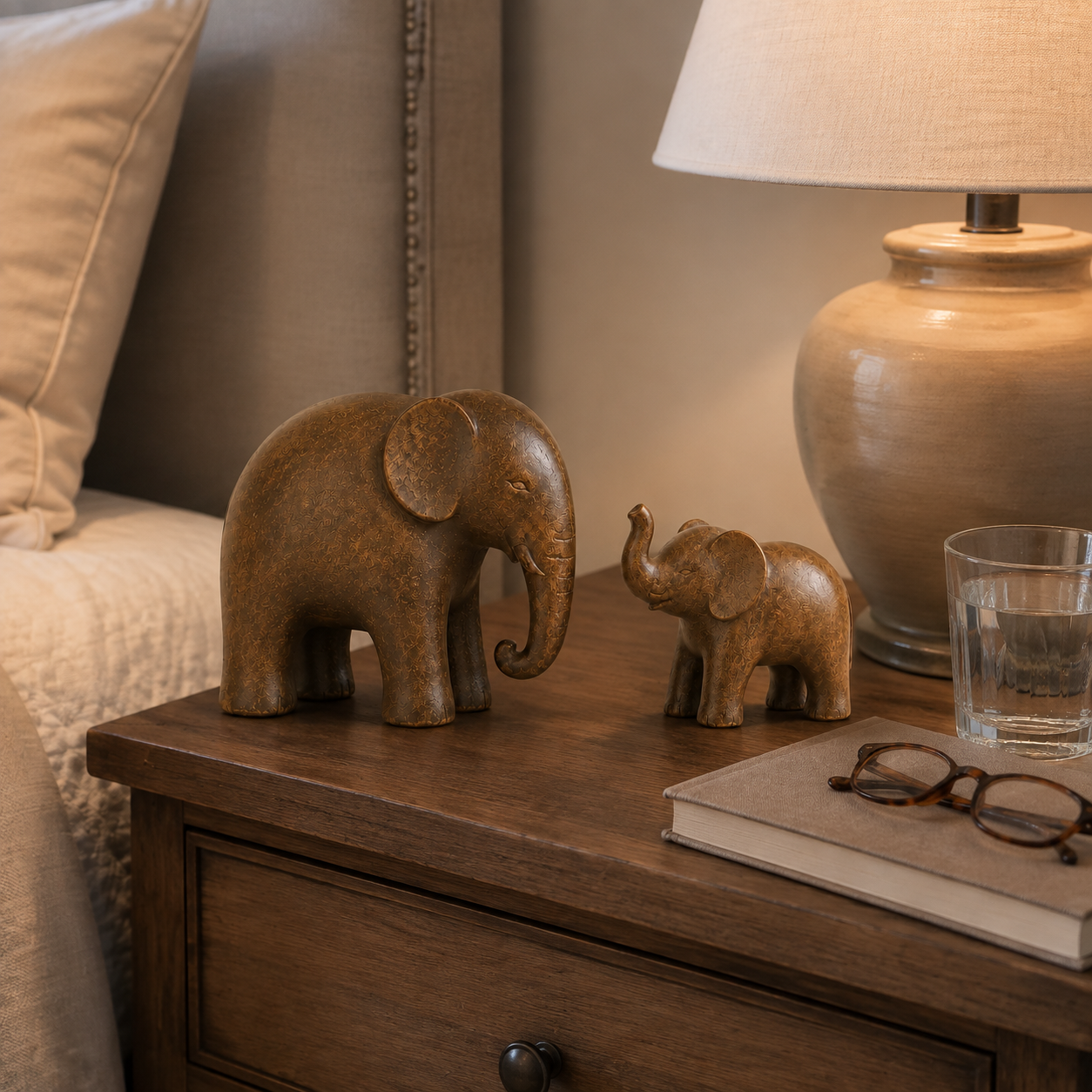 Mother’s Love Elephant Figurine Set
