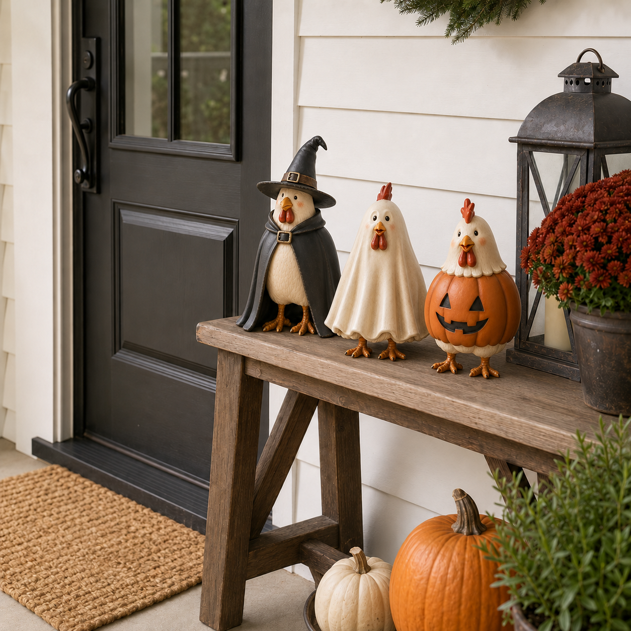 Halloween Chicken Decor