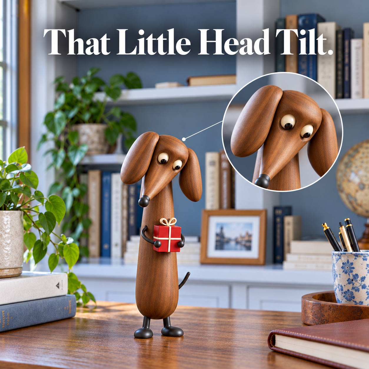 A Gift for You Dachshund Figurine