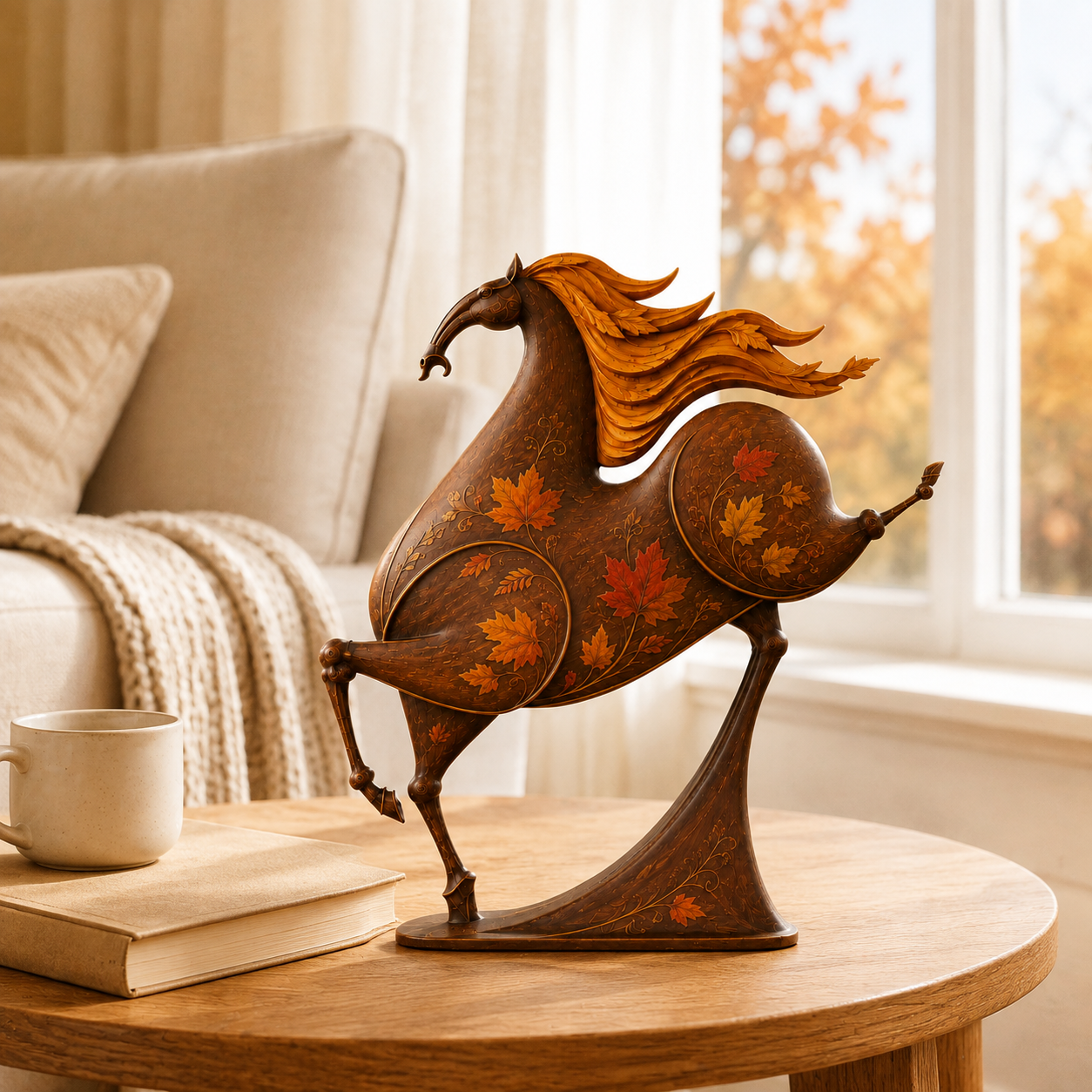 Vintage Galloping Horse Décor