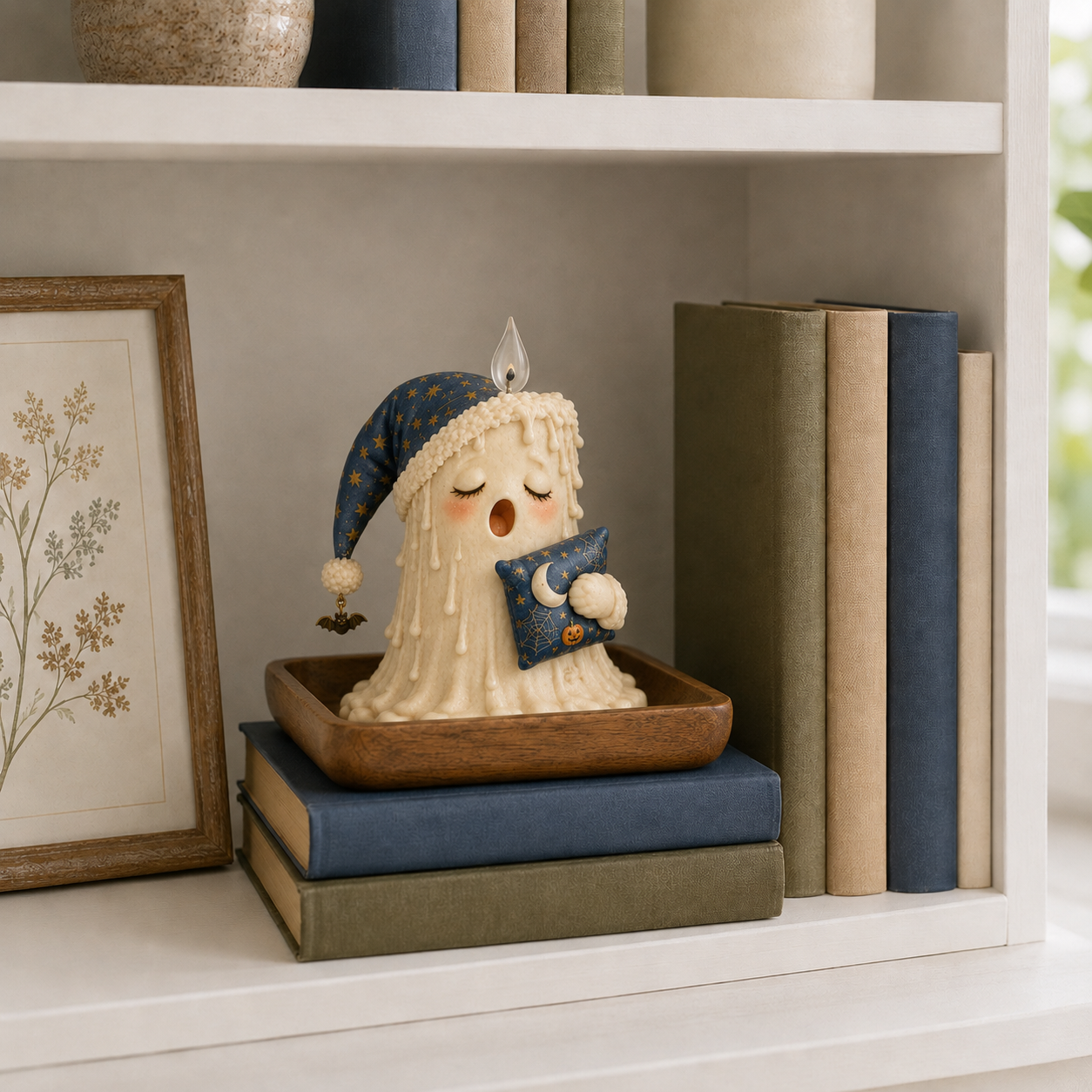 Sleepy Spell Flameless Ghost Candle Light