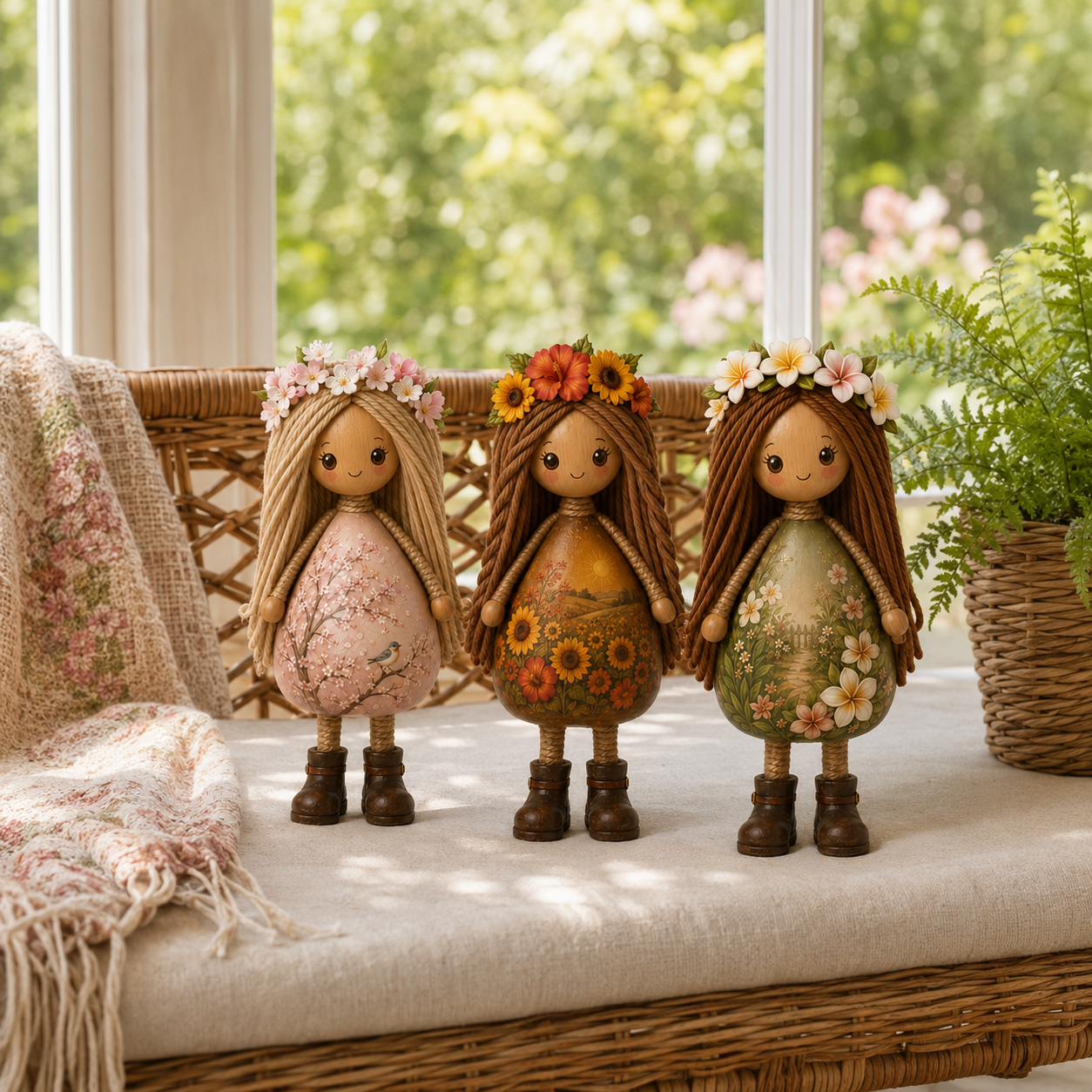 Seasonal Sisters Decor