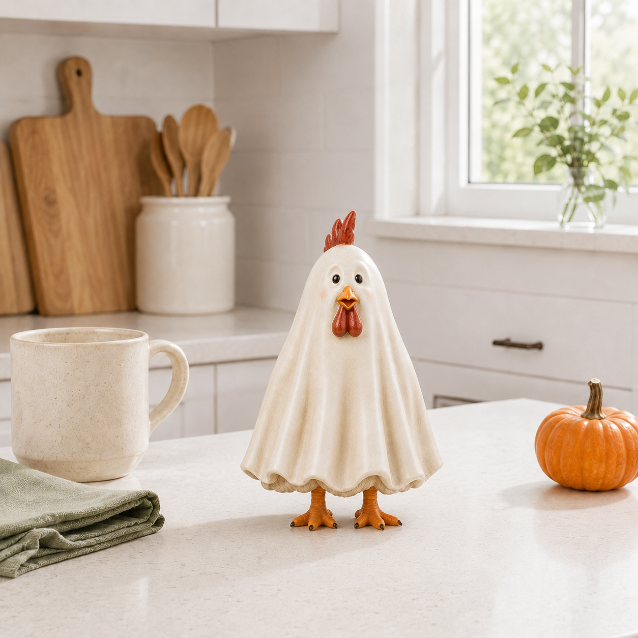 Halloween Chicken Decor