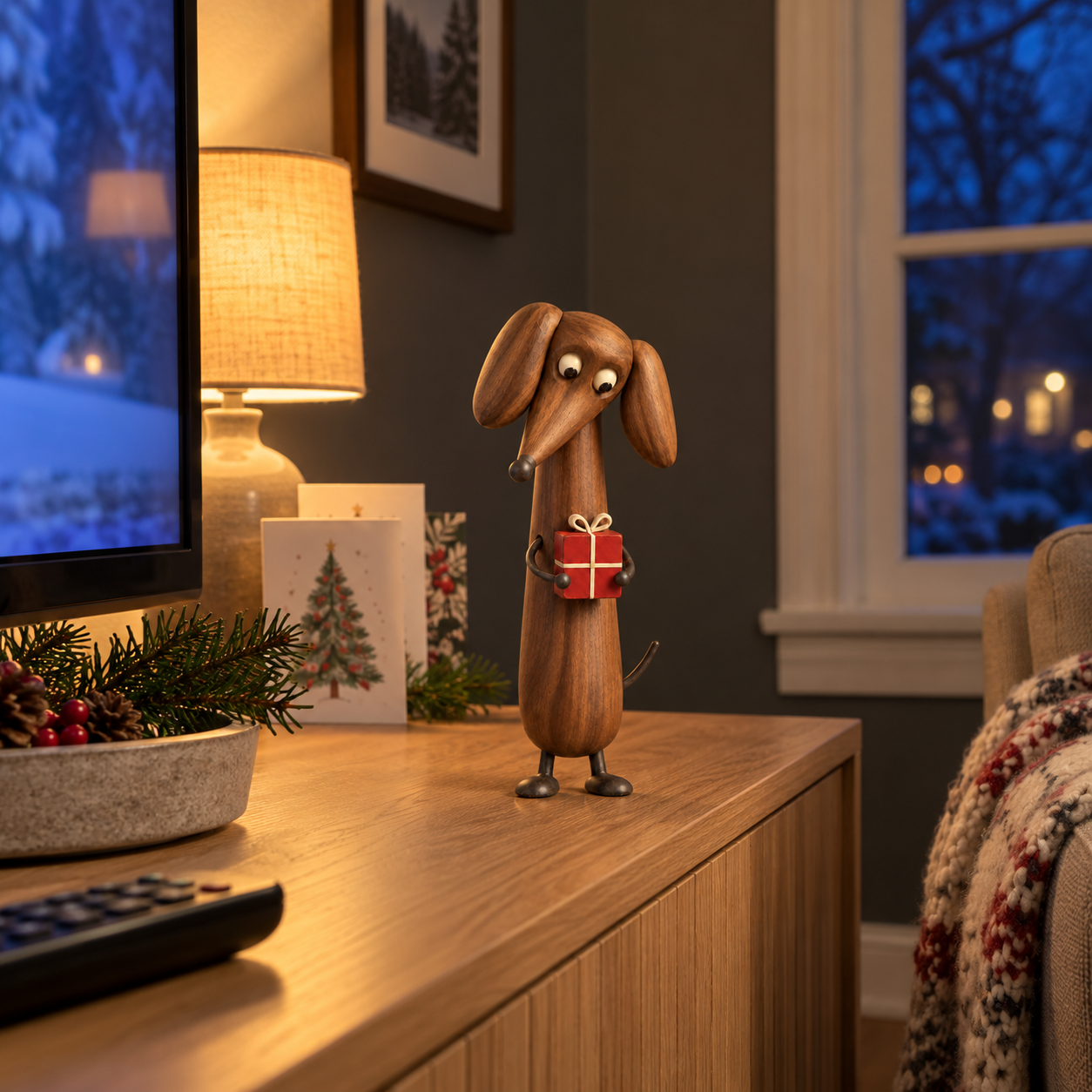 A Gift for You Dachshund Figurine