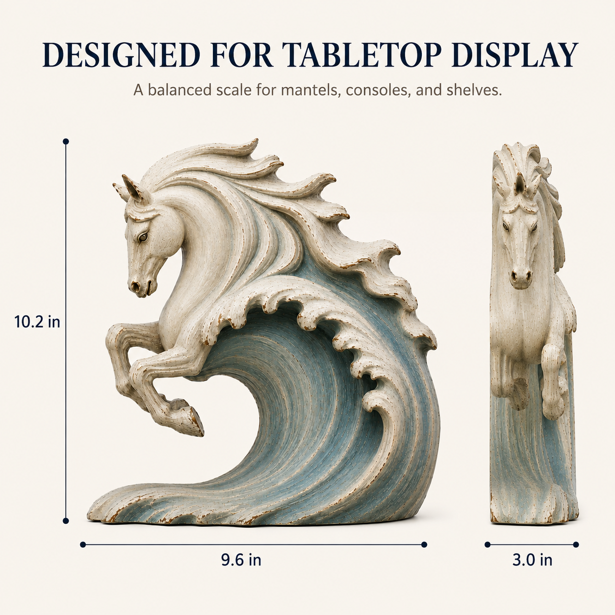 Tides of Freedom Horse Sculpture