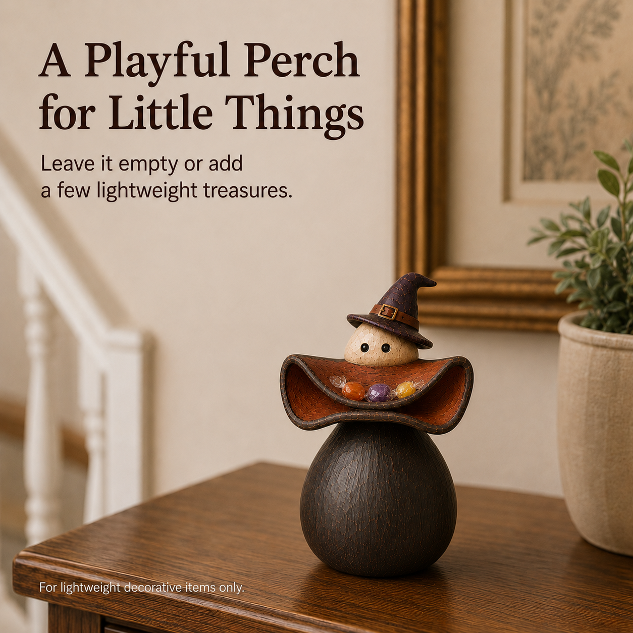 Whimsical Big-Mouth Seasonal Bird Figurine
