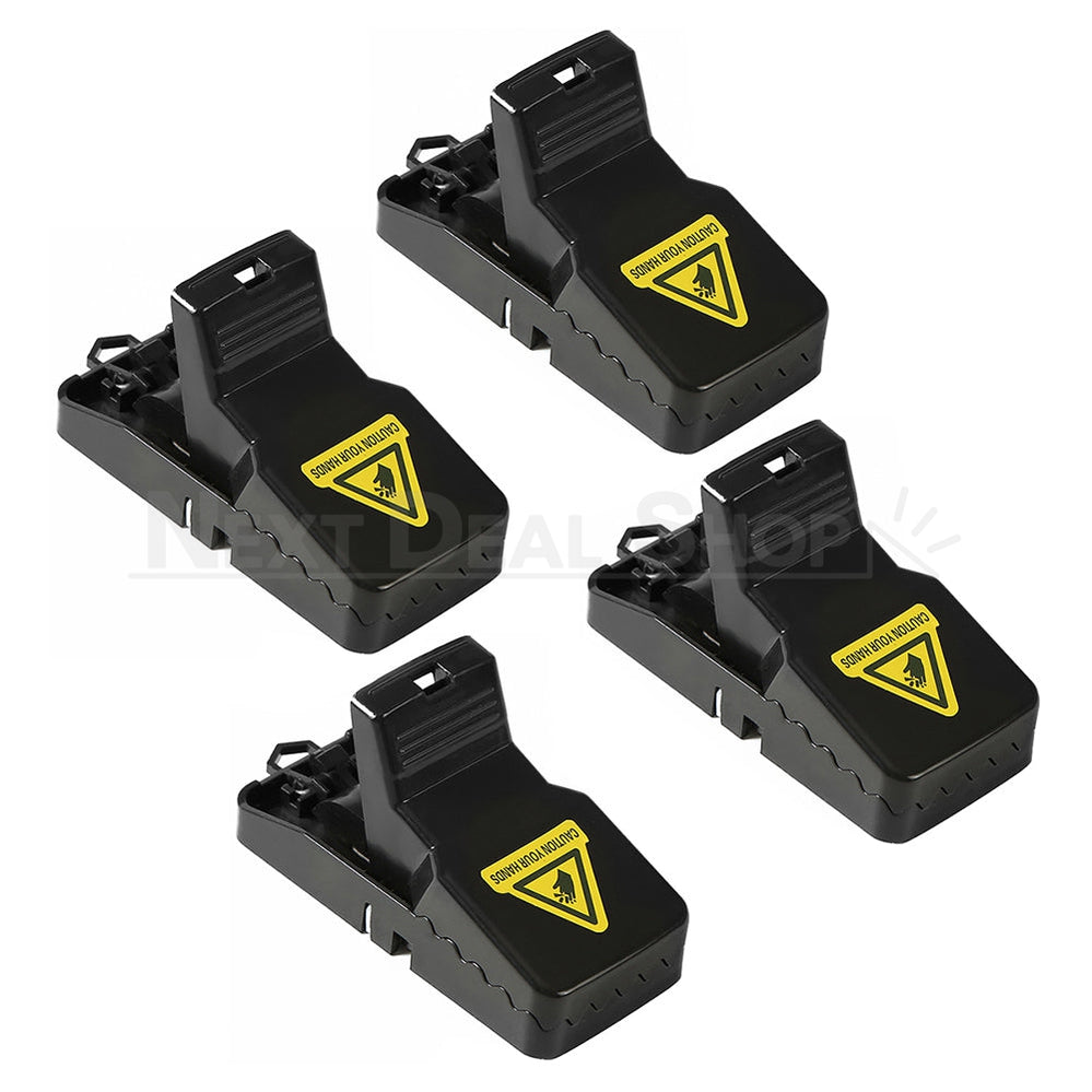 4 Pack - Reusable Snap Mouse Trap