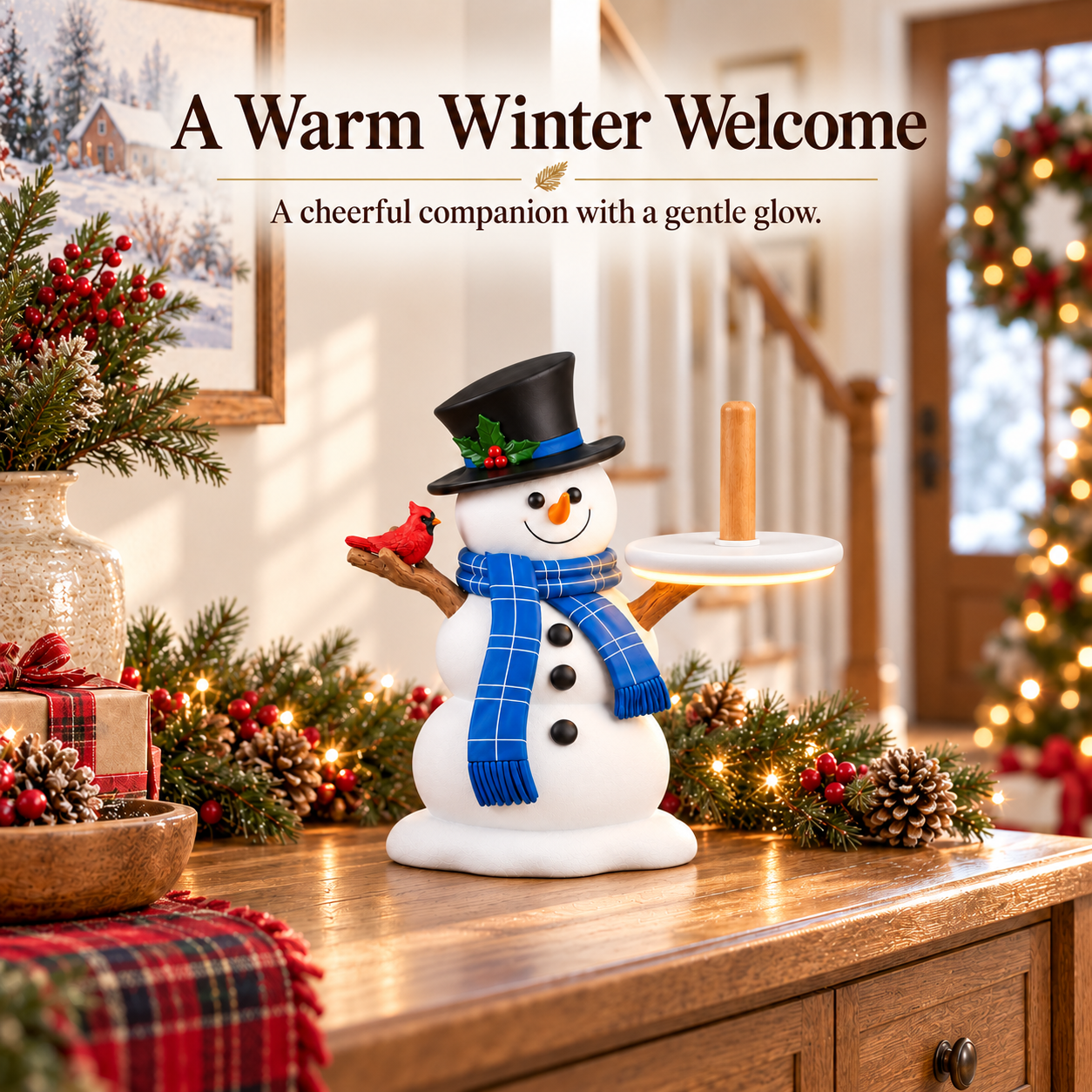 Winter Welcome Snowman