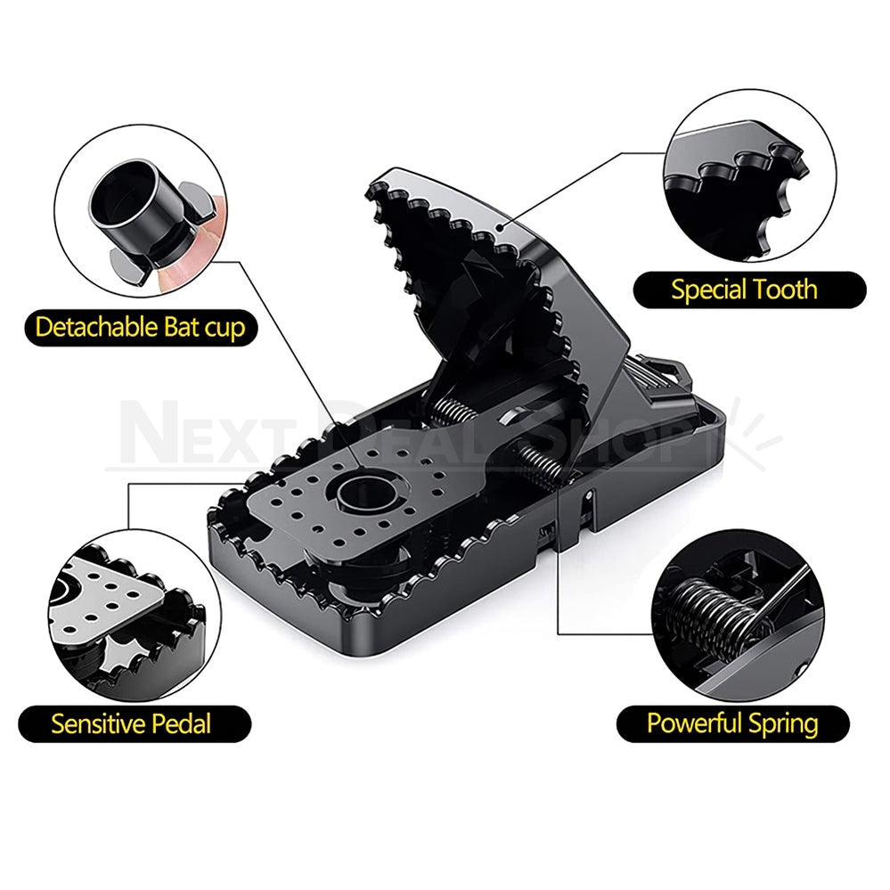 4 Pack - Reusable Snap Mouse Trap