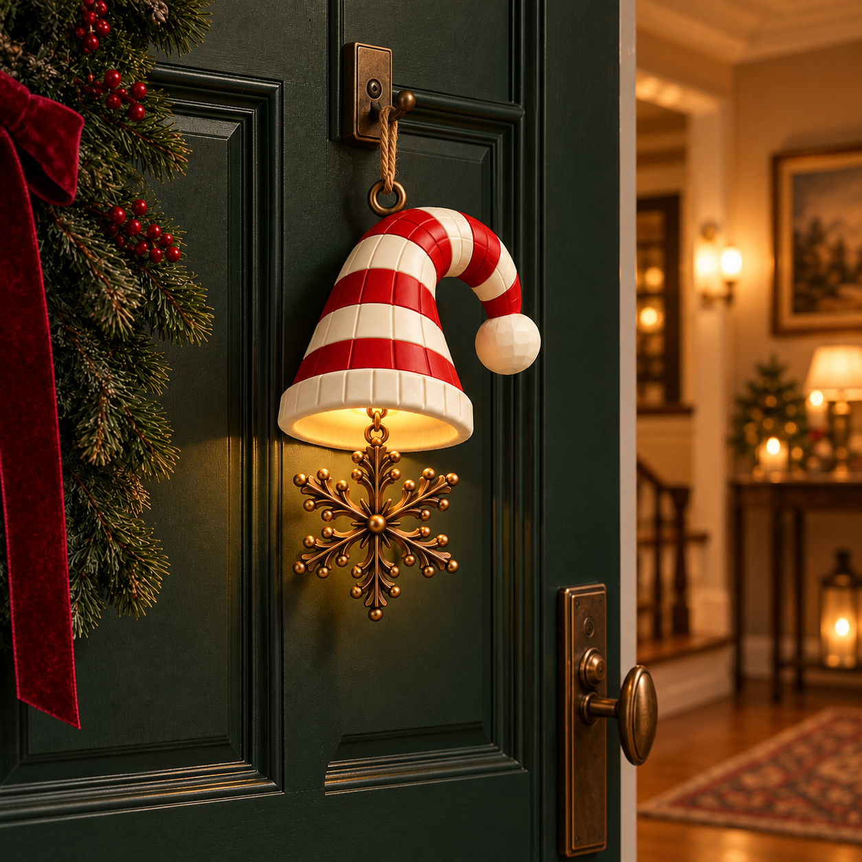 Storybook Christmas Hat Ornament