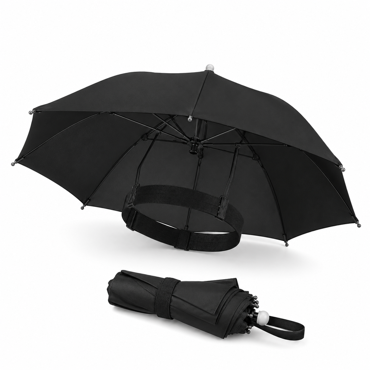 Outdoor Sun And Rain Umbrella Hat, Headwear Design