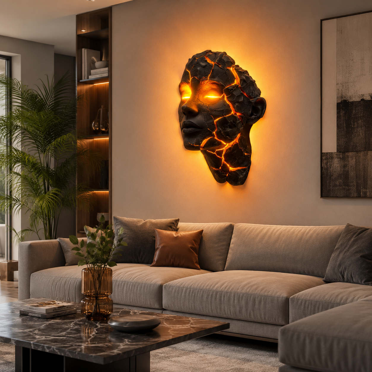 Broken Soul Wall Lamp Pendant Craft Decoration