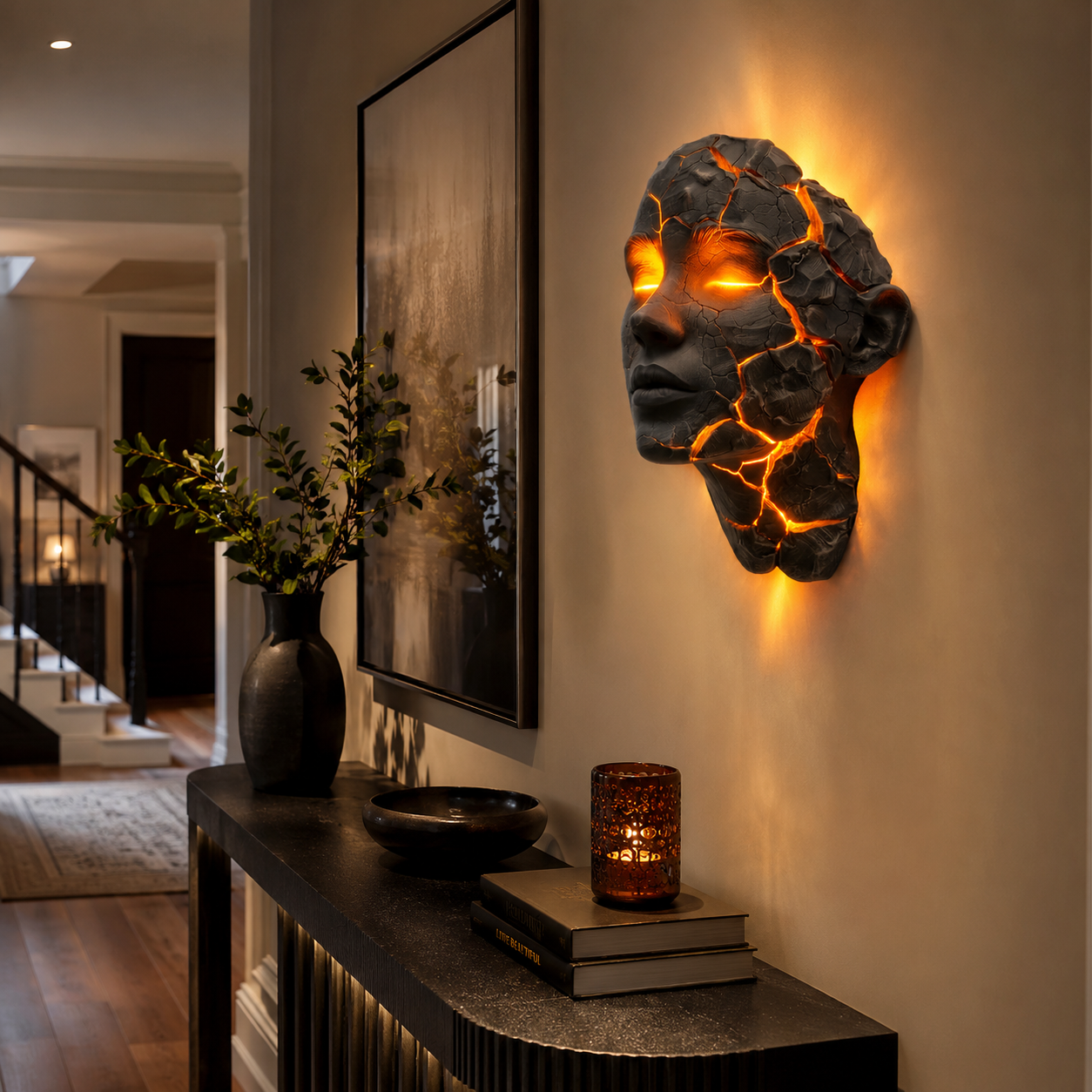 Broken Soul Wall Lamp Pendant Craft Decoration