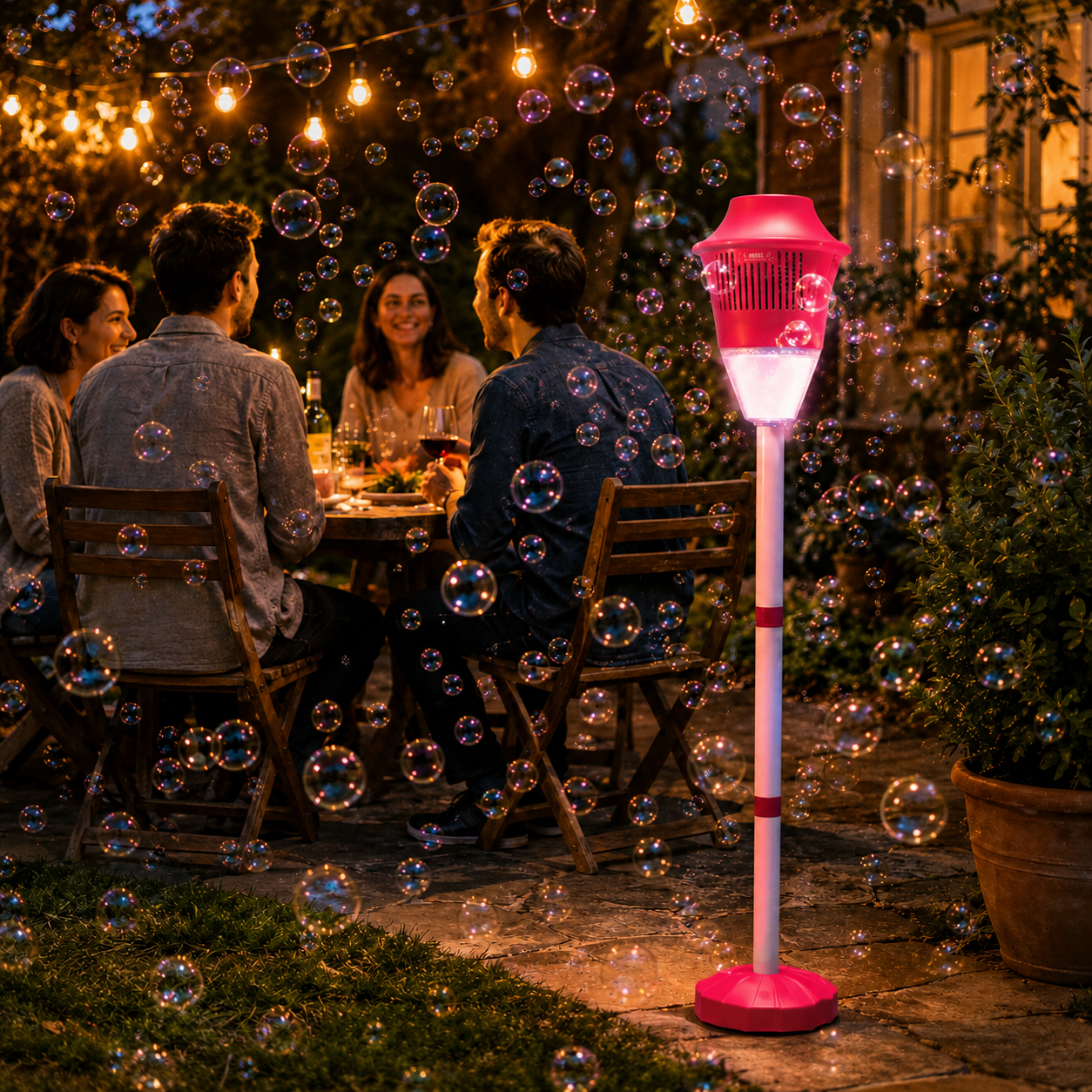 Automatic Bubble Torch with Lights & Music