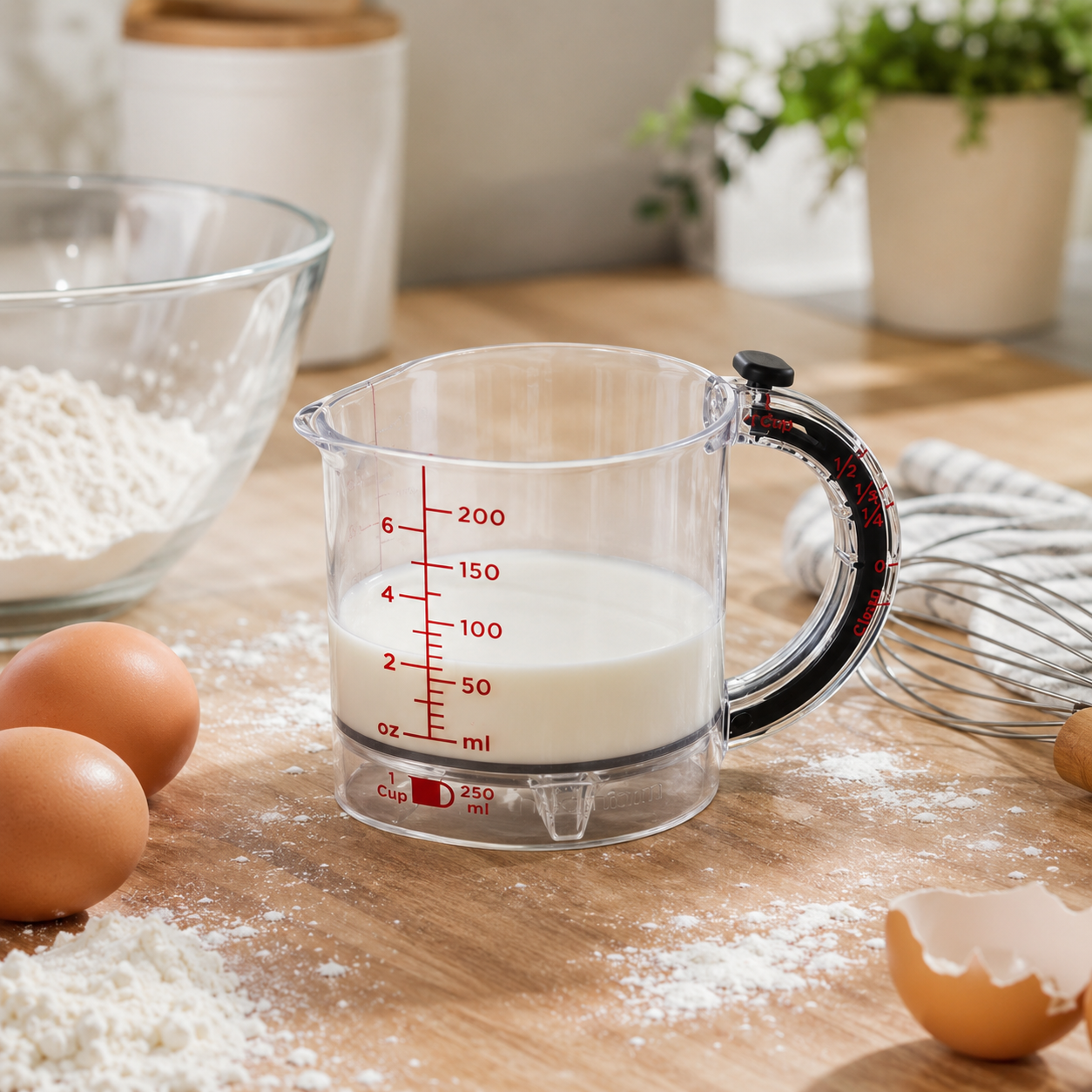 Portable Adjustable Measuring Cup