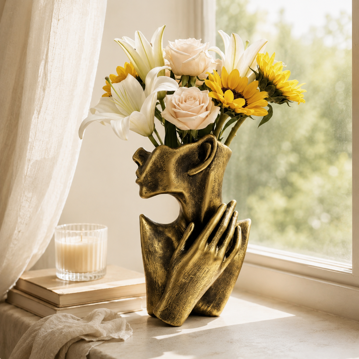 Self-Love Sculpture Vase