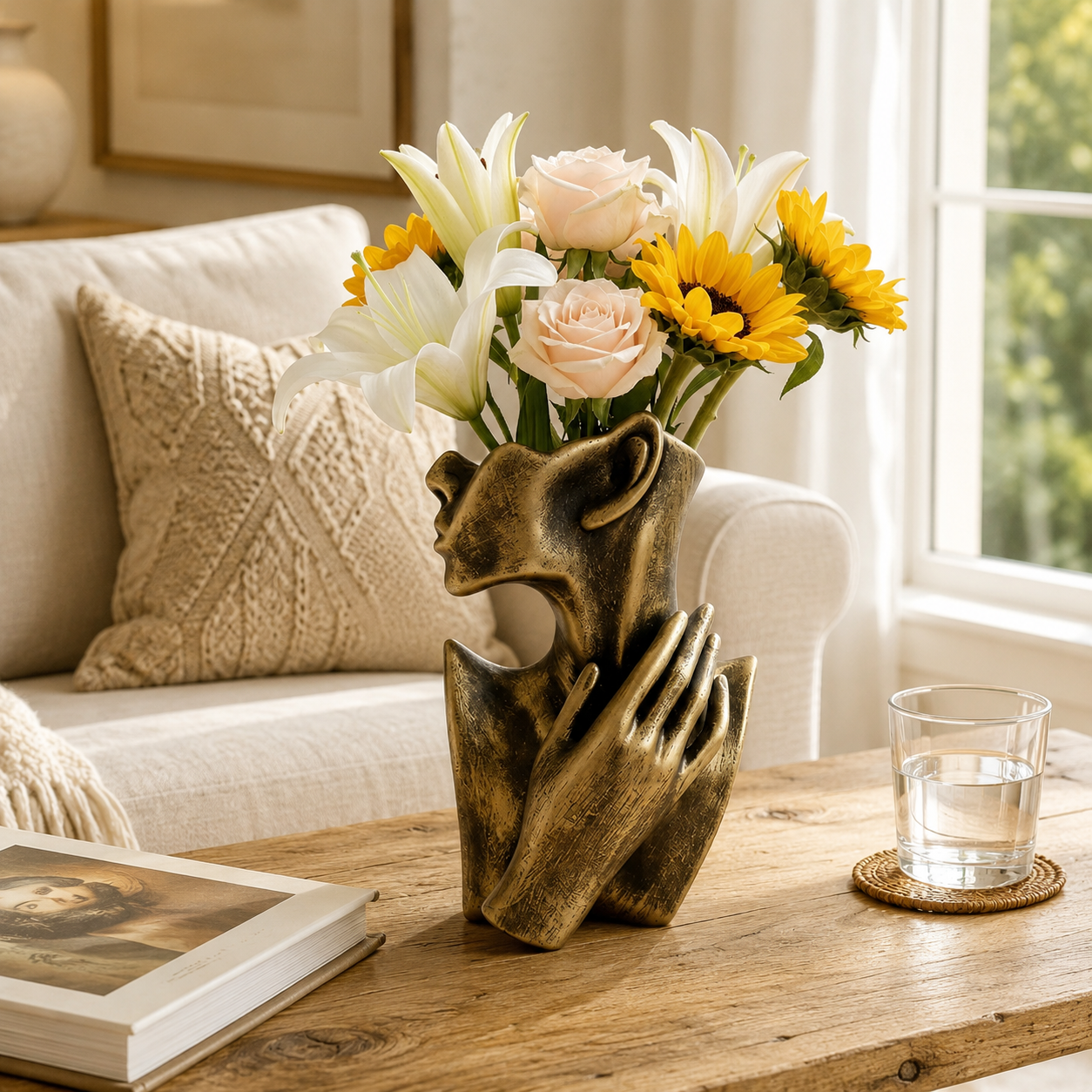 Self-Love Sculpture Vase