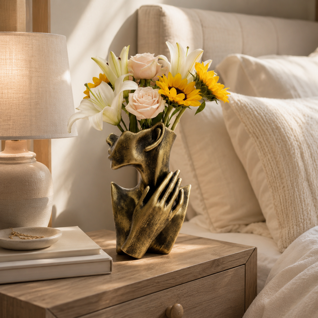 Self-Love Sculpture Vase