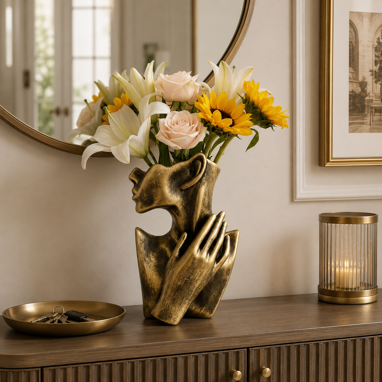 Self-Love Sculpture Vase