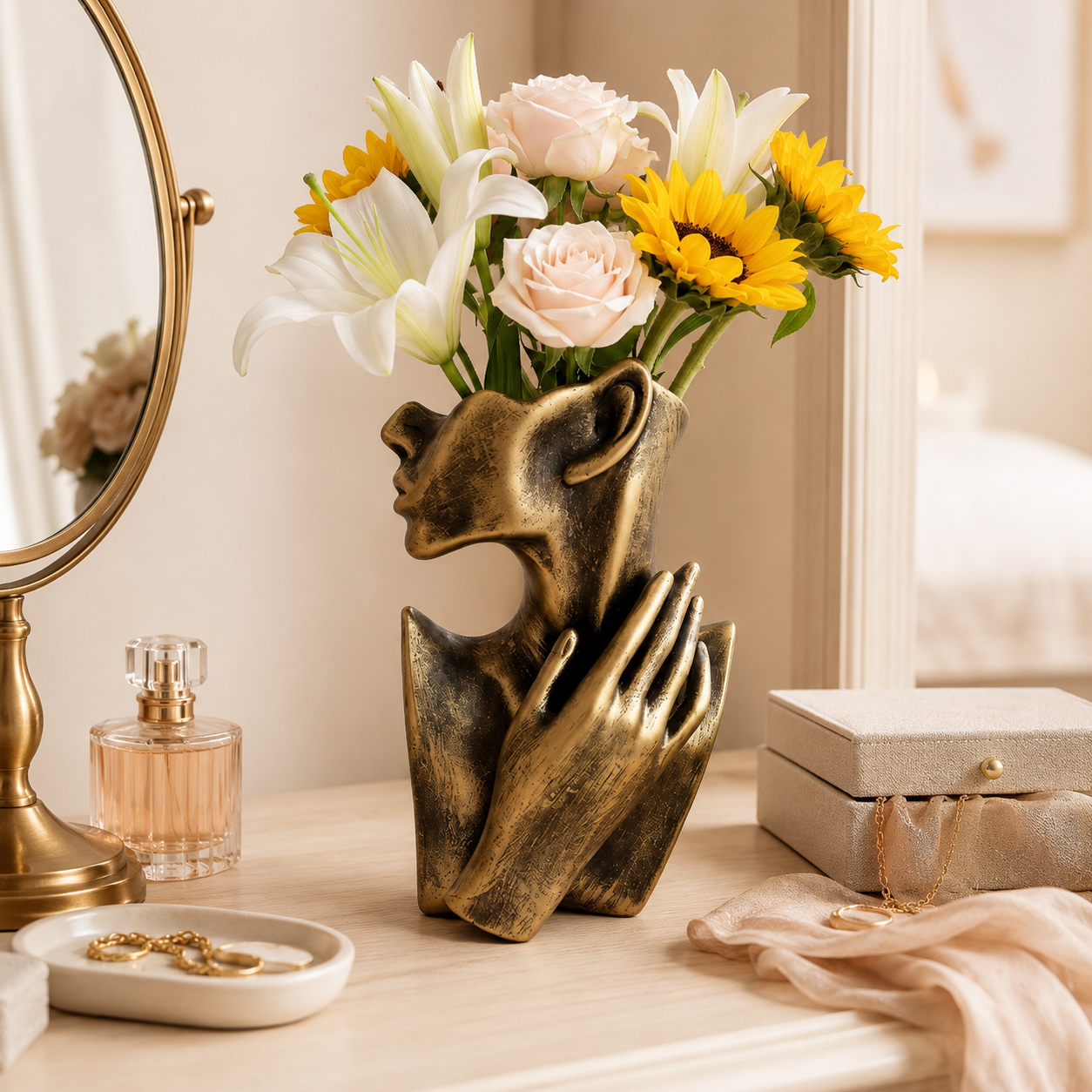 Self-Love Sculpture Vase