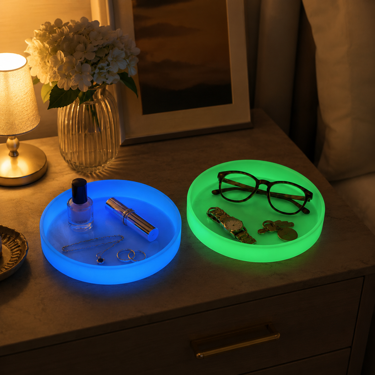 GlowNest™ Luminous Catchall Tray