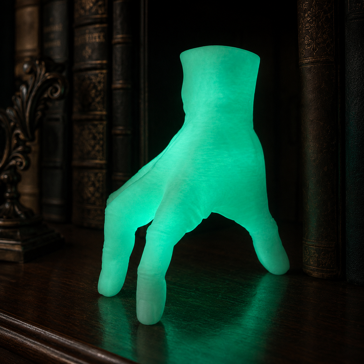Glow Haunted Hand Decor