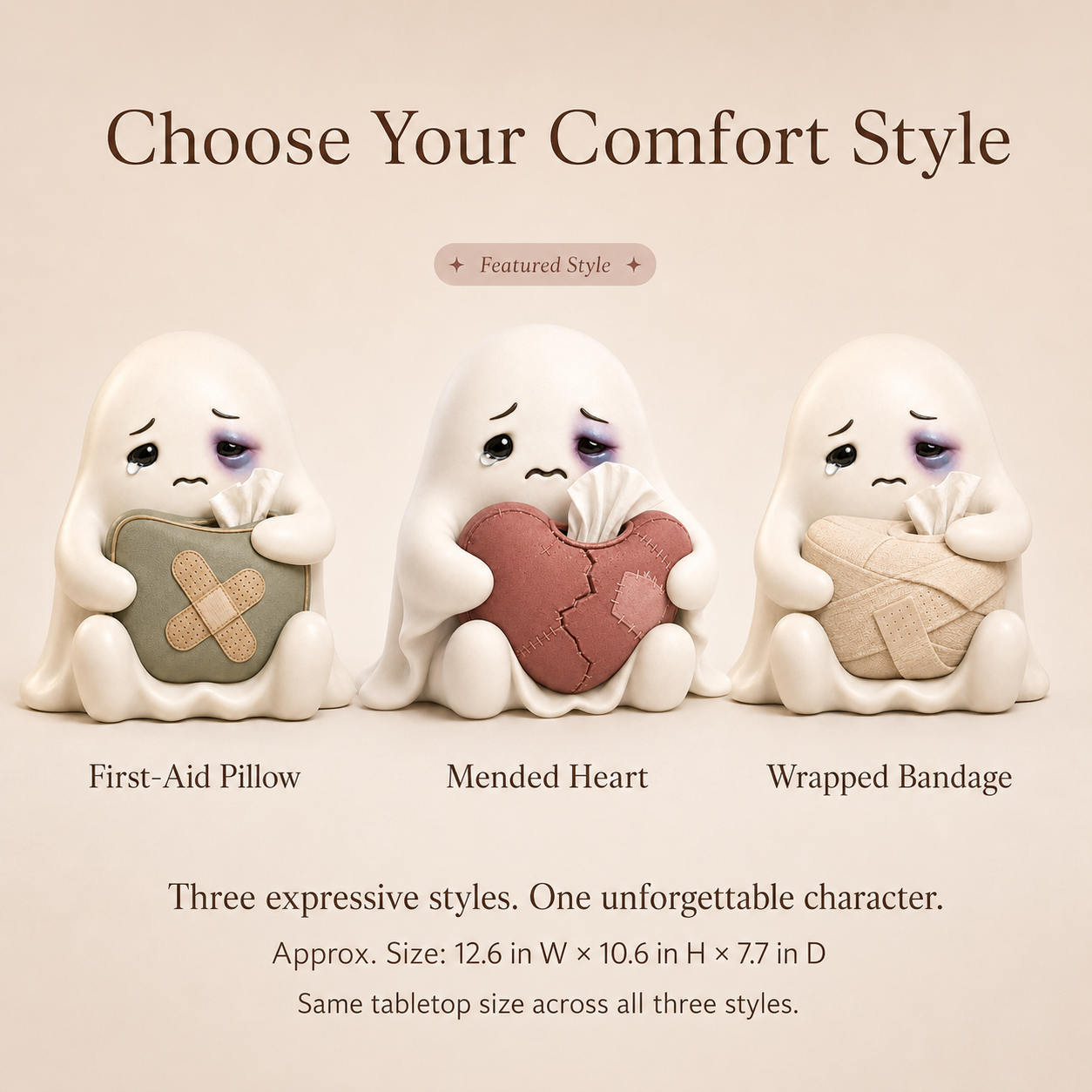 Comfort Ghost Tissue Holder