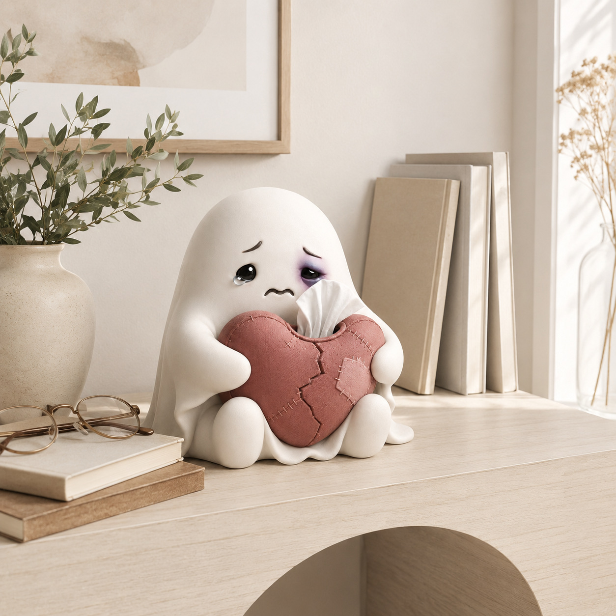 Comfort Ghost Tissue Holder
