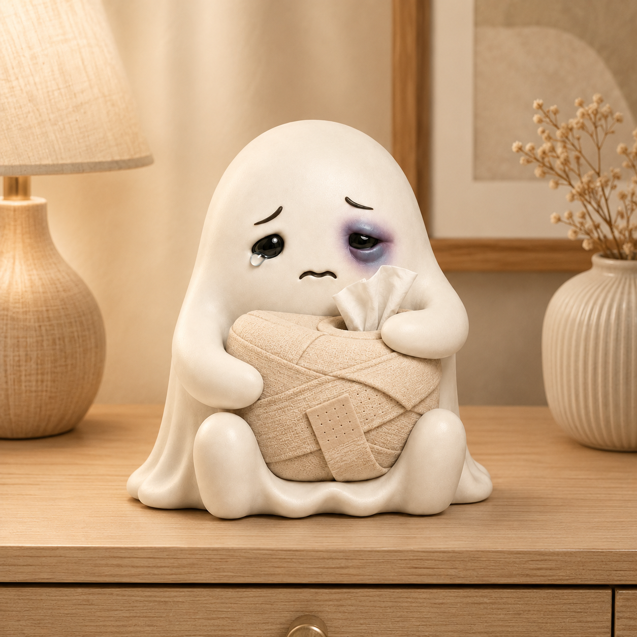 Comfort Ghost Tissue Holder