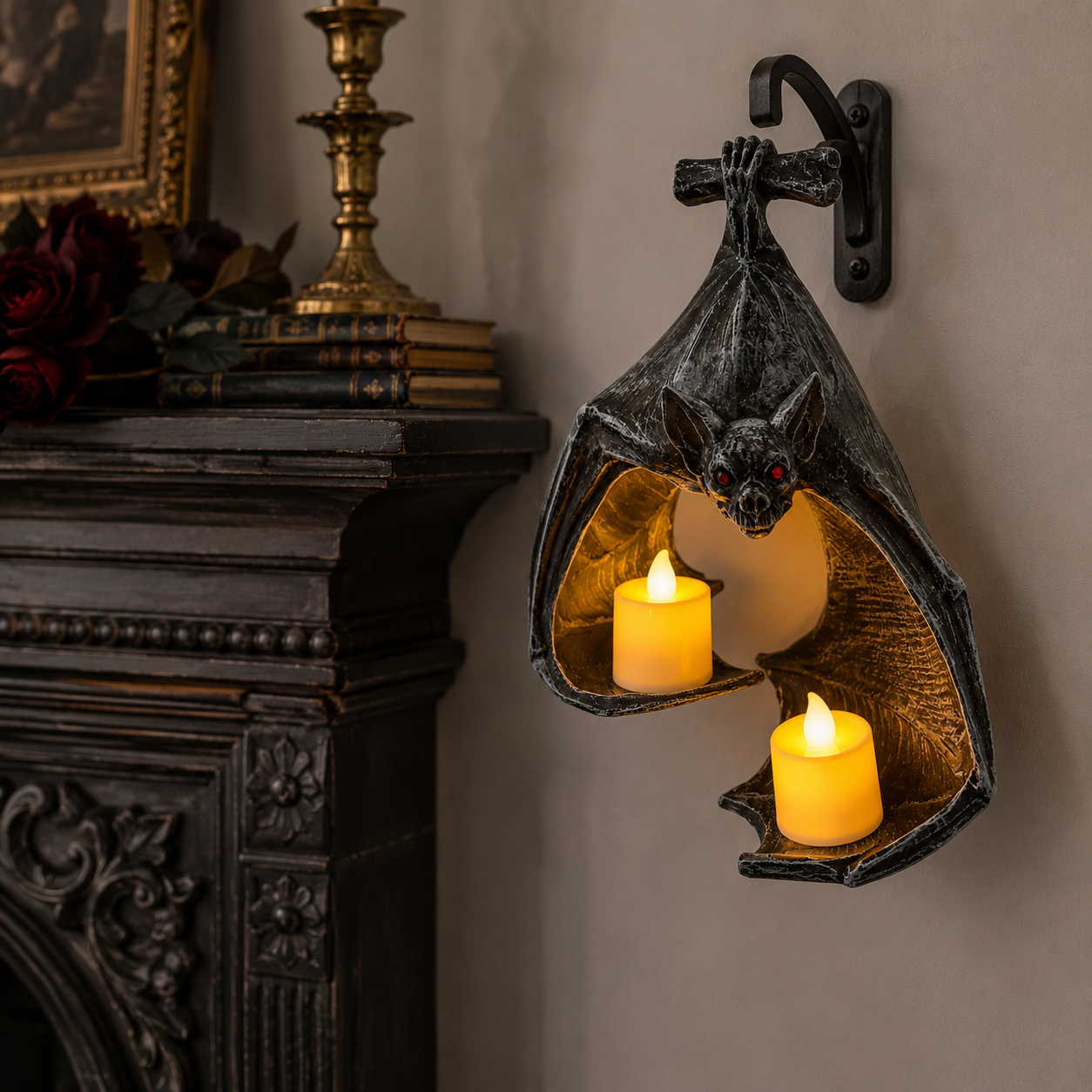 Hanging Bat Candle Light
