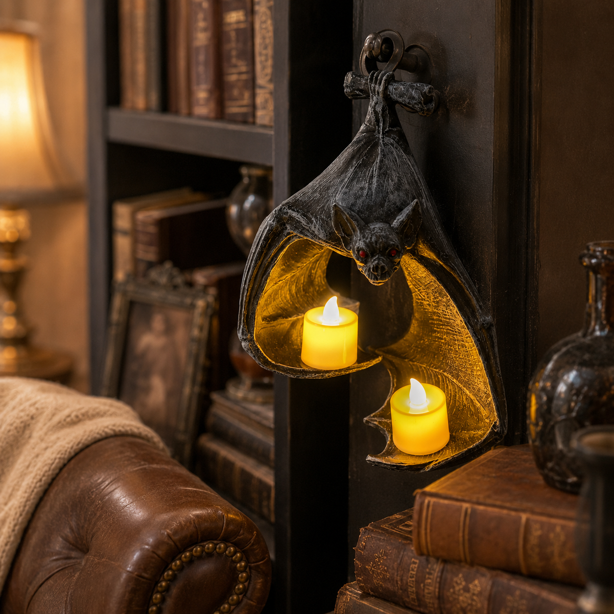 Hanging Bat Candle Light