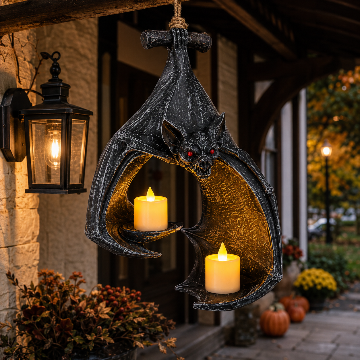 Hanging Bat Candle Light