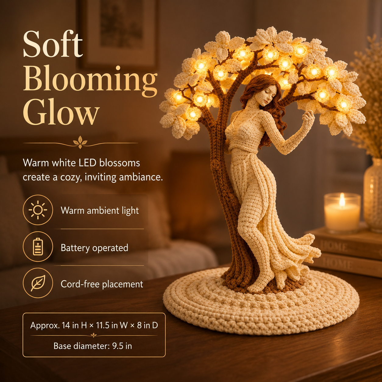 The Blossom Keeper Lady Light