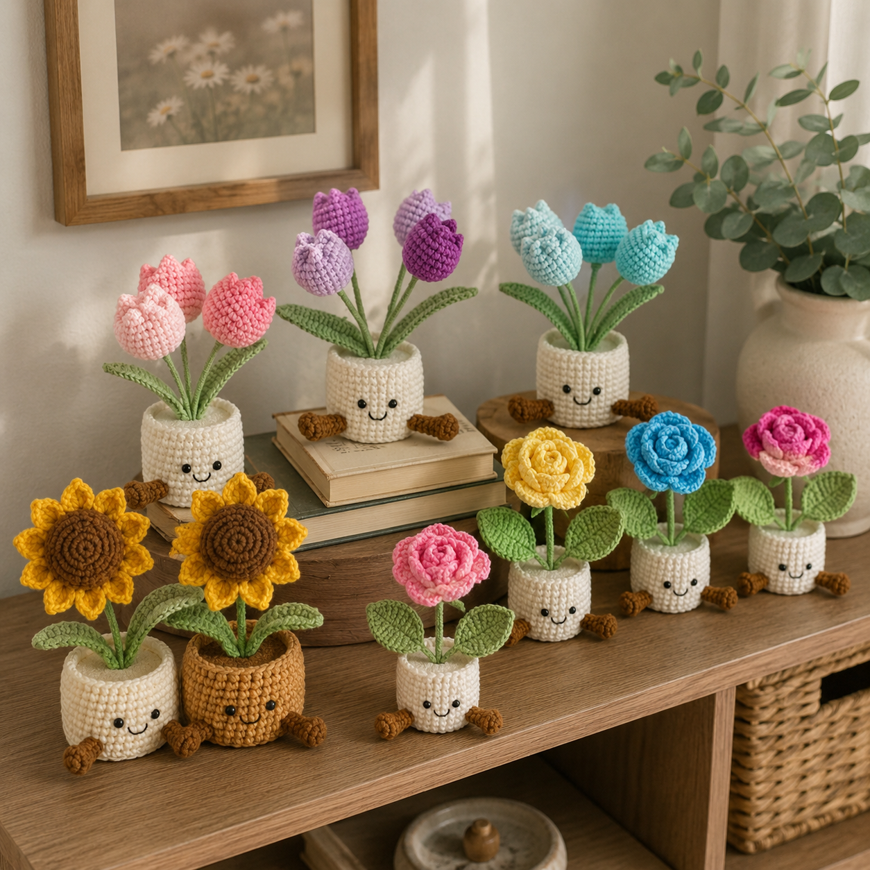 Little Bloom Buddy Flower Pot Decor
