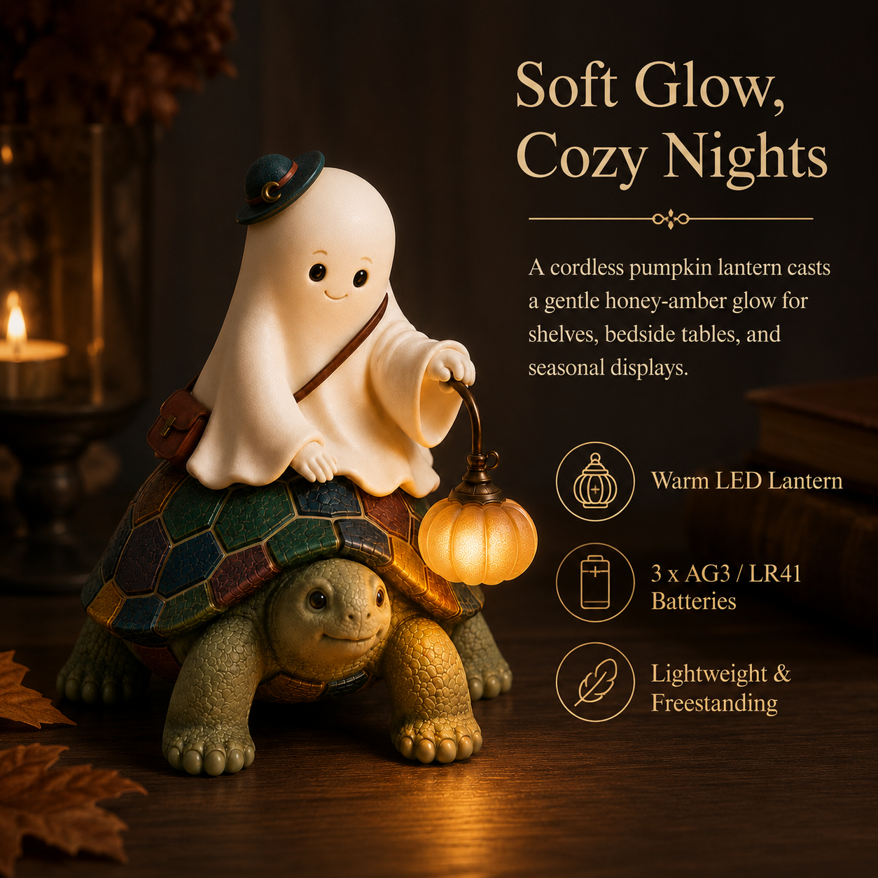 Ghostlight Turtle Traveler Lantern