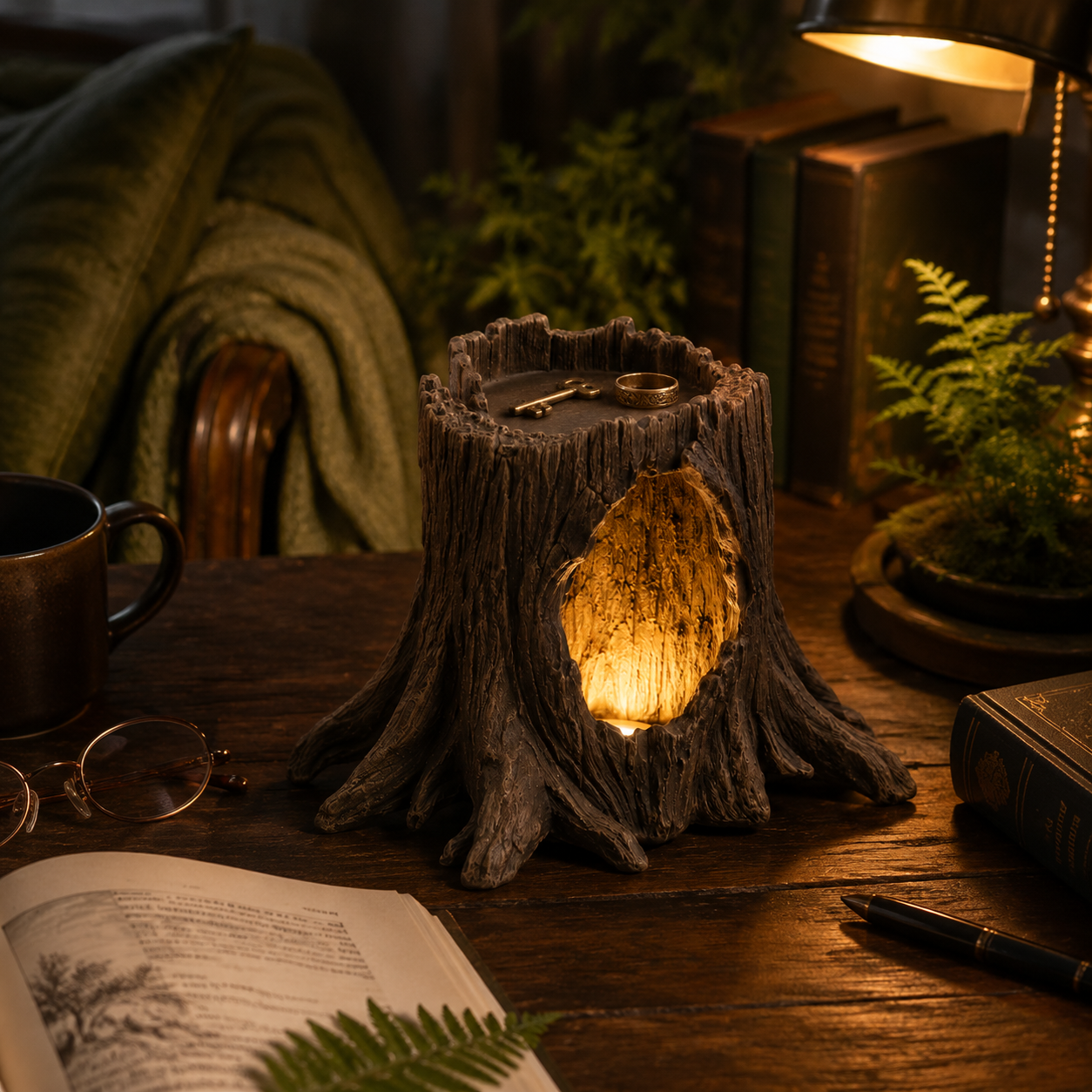 Hollow Tree Glow Lamp