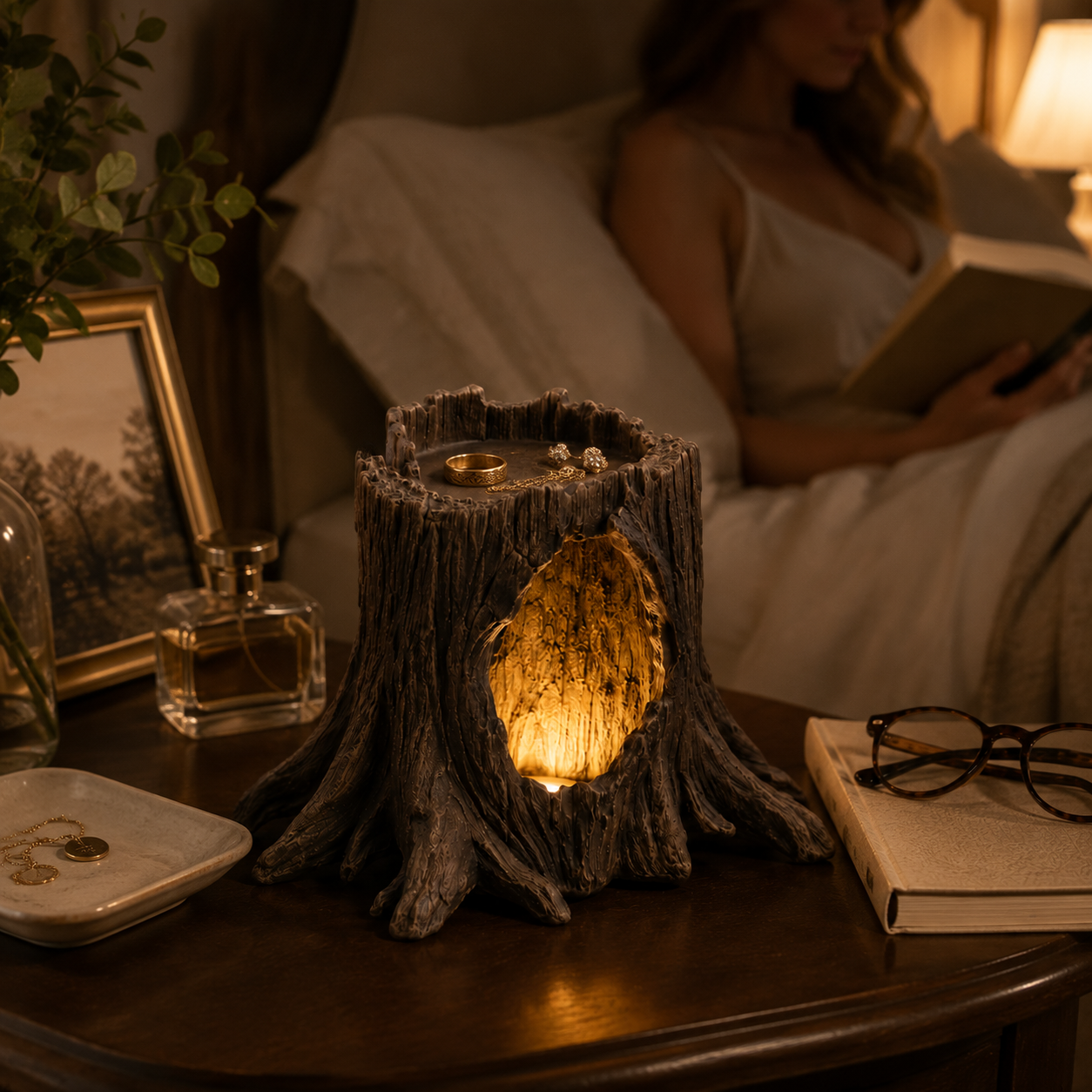 Hollow Tree Glow Lamp