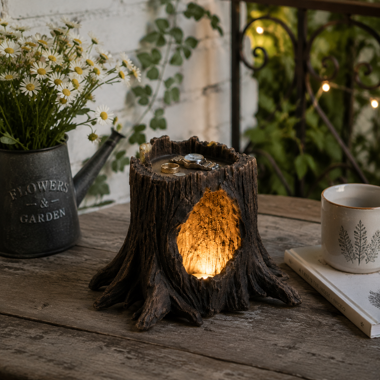 Hollow Tree Glow Lamp