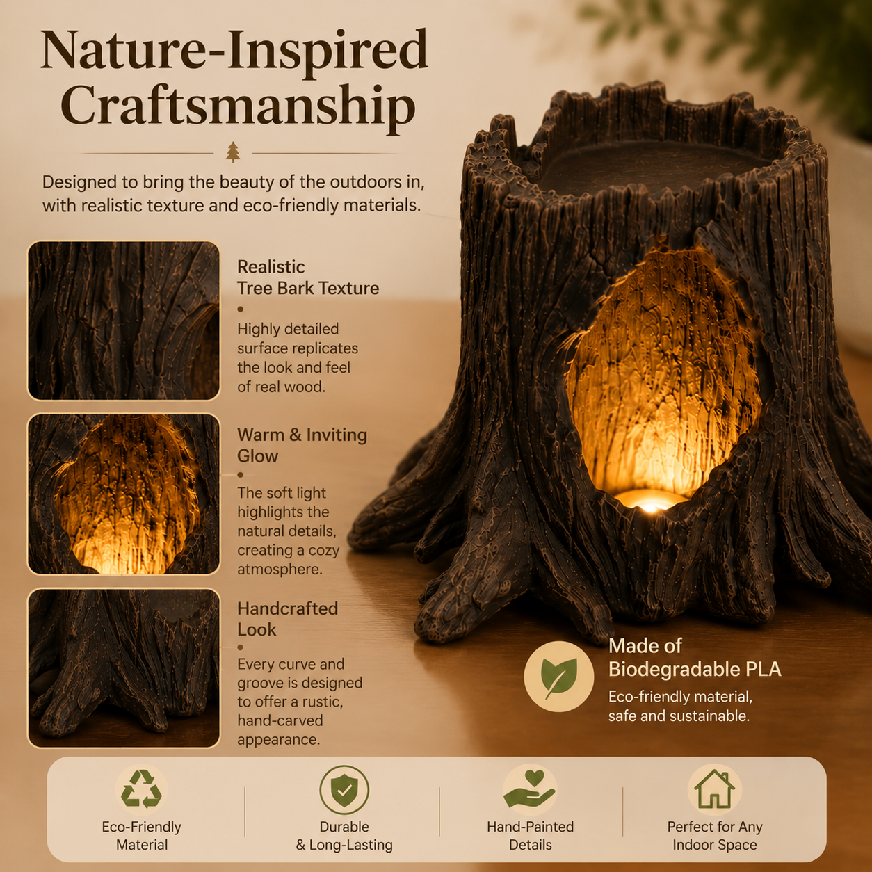 Hollow Tree Glow Lamp