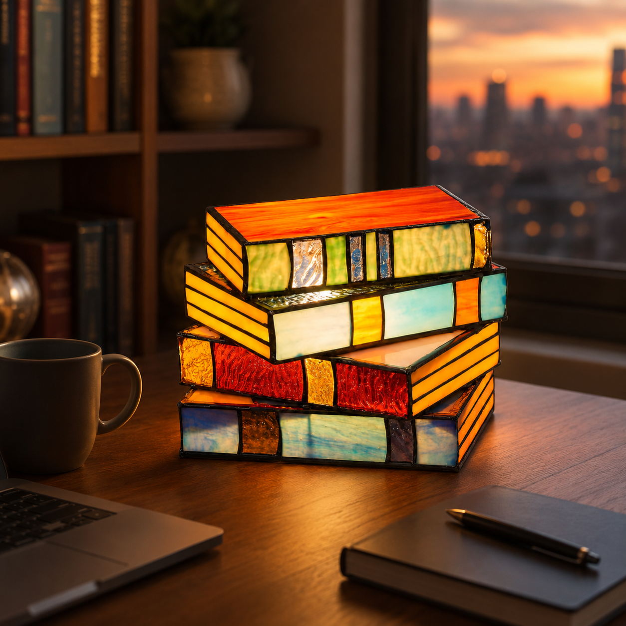 When the Books Begin to Glow