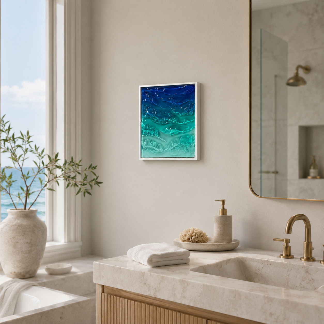 A Little Ocean Wave for Your Wall