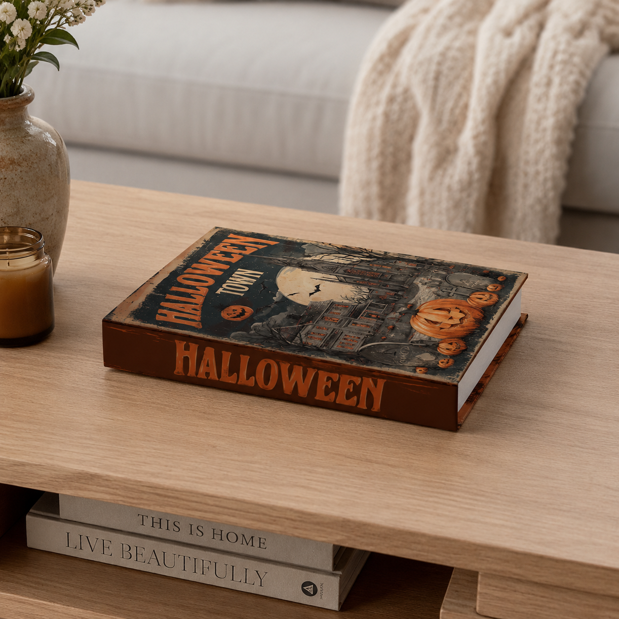 Decorative Book Storage Box