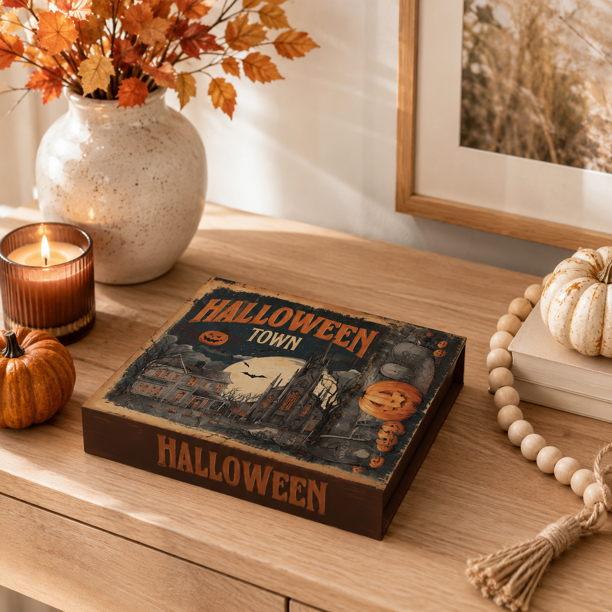 Decorative Book Storage Box