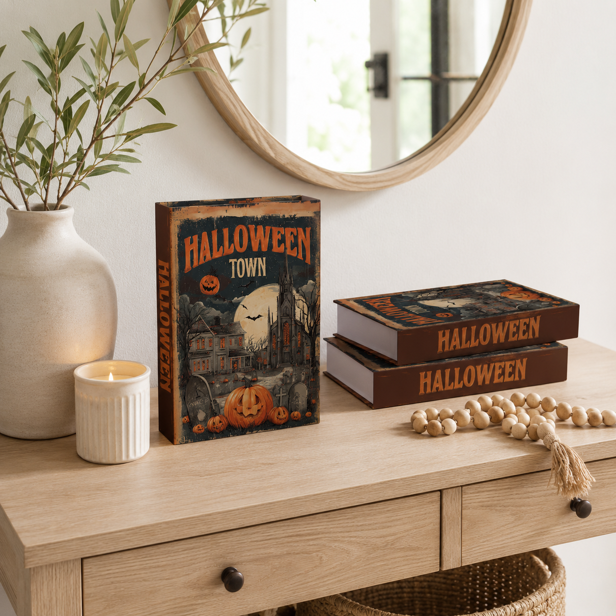 Decorative Book Storage Box
