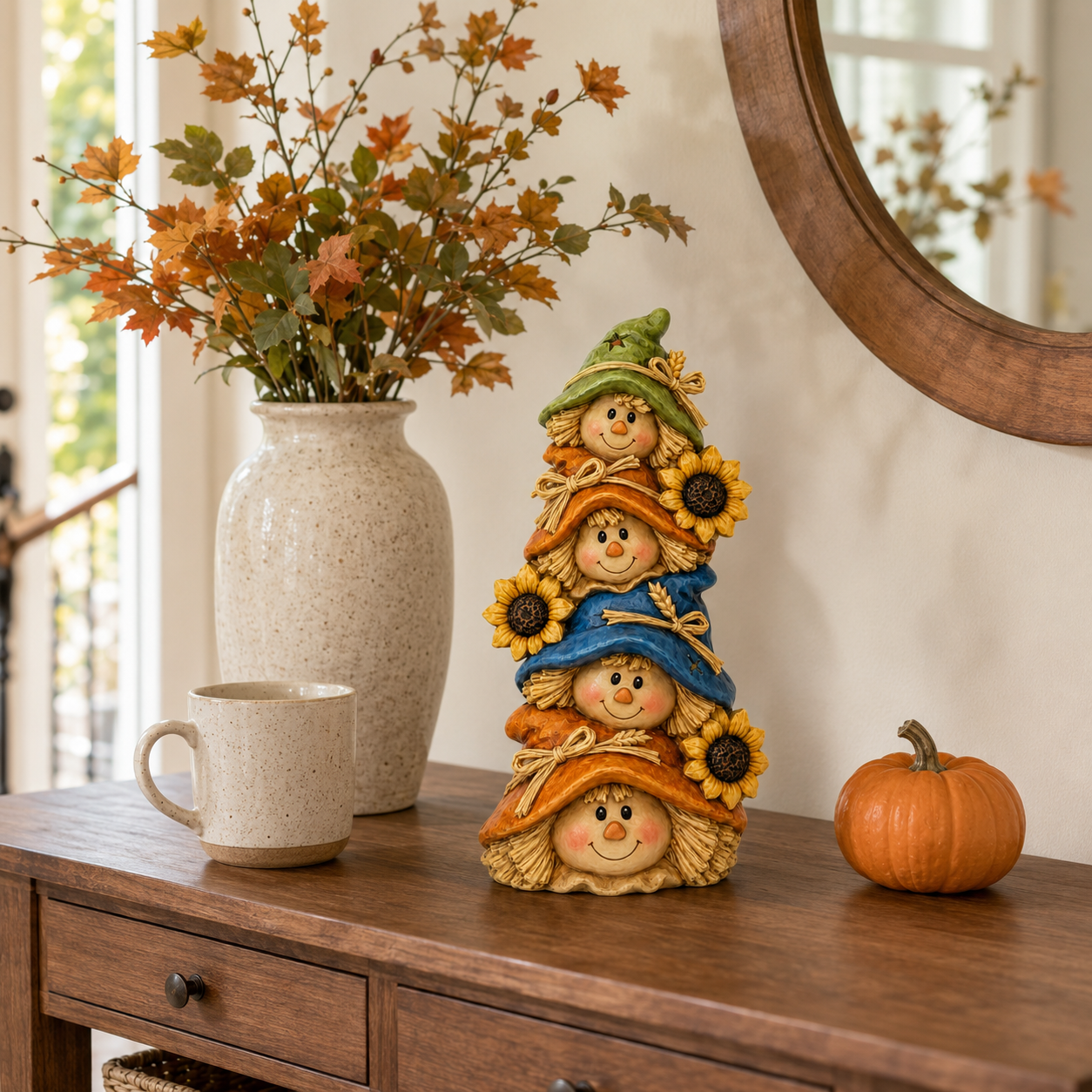 Harvest Scarecrow Stack