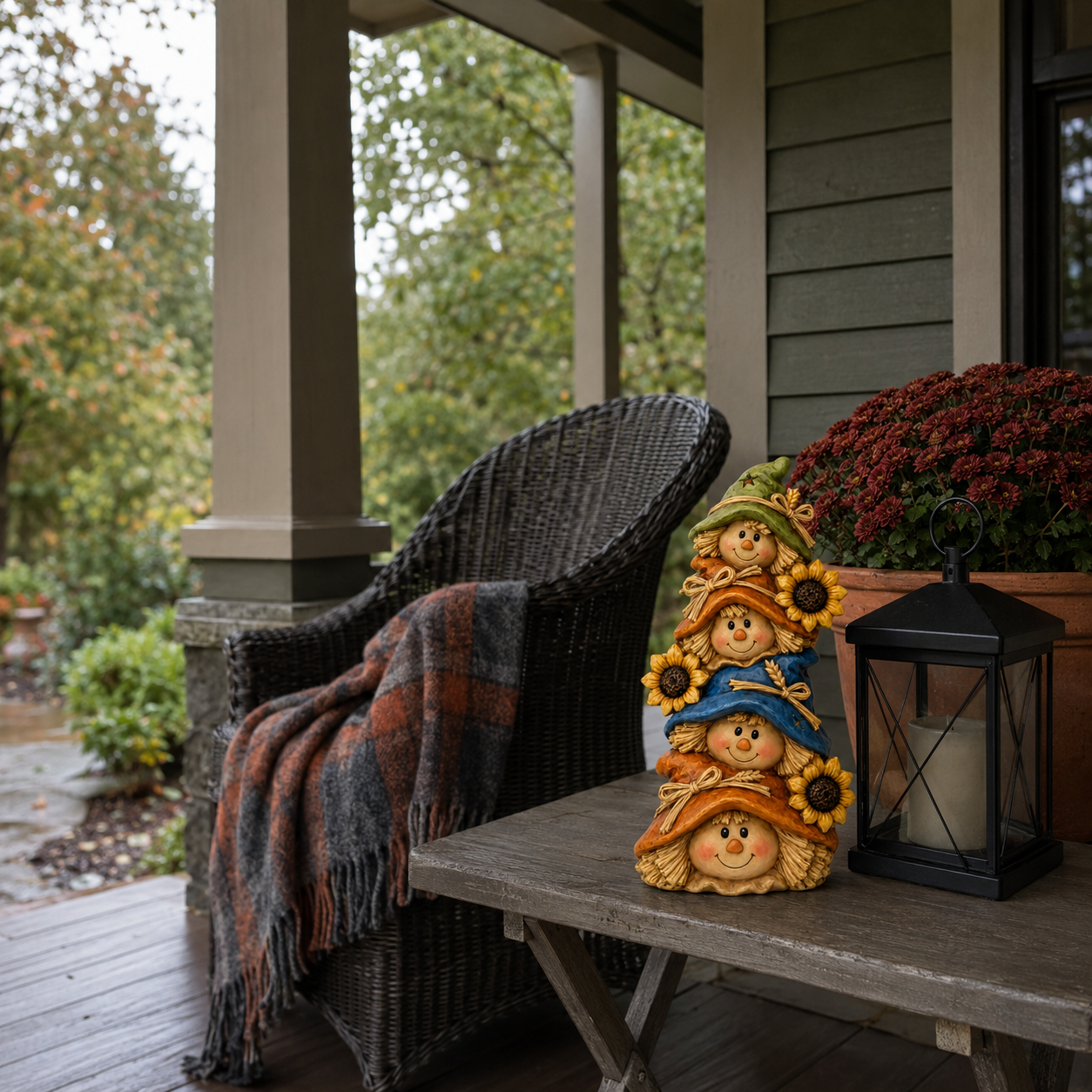 Harvest Scarecrow Stack