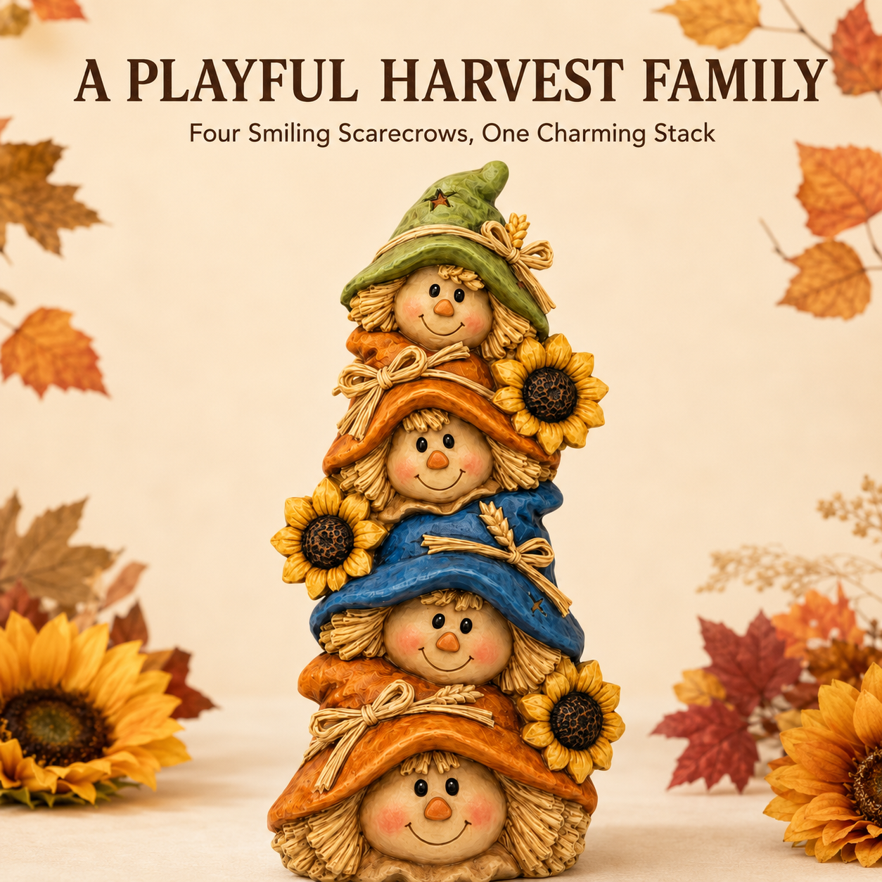 Harvest Scarecrow Stack