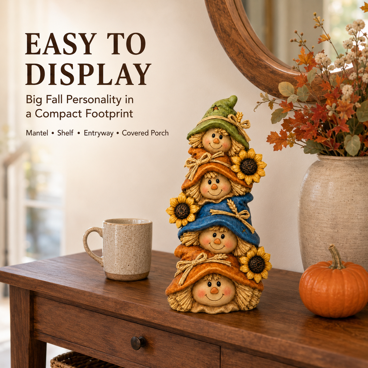 Harvest Scarecrow Stack
