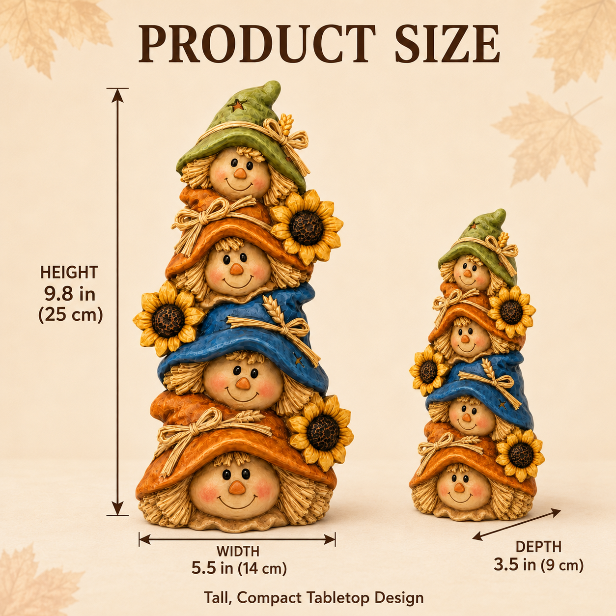Harvest Scarecrow Stack